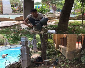 甘肅武漢歡樂(lè)谷亮化施工